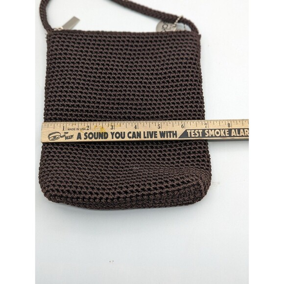 The sak Brown Crossbody crochet bag, small, zip top - Picture 12 of 12